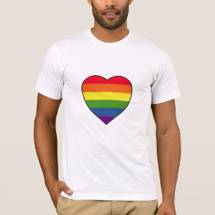 Heart with Rainbow Colours T-Shirt
