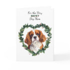 Heart Wreath Cavalier King Charles Spaniel Mom
