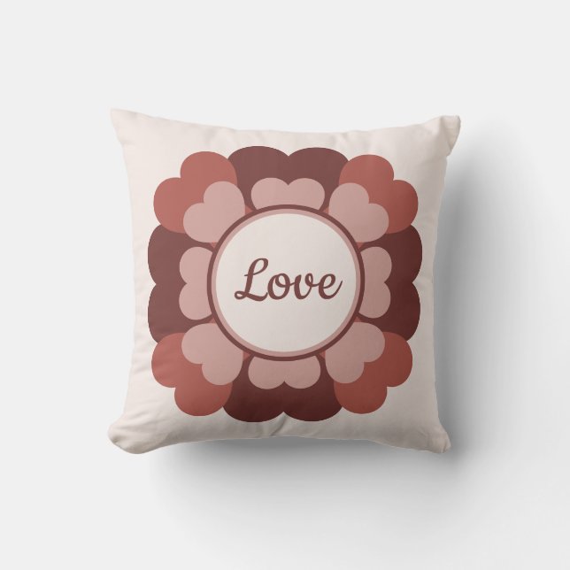 Heart Wreath  Cushion (Front)