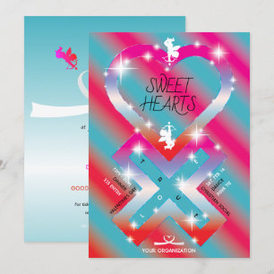 Heart X Sweet Hearts Invitation