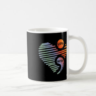 Heart You Dont Let Story End Suicide Prevention Coffee Mug