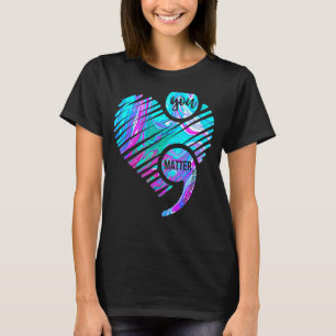 Heart You Matter Don't Let Story End Suicide Preve T-Shirt