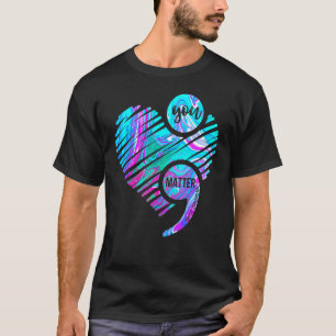 Heart You Matter Don't Let Story End Suicide Preve T-Shirt