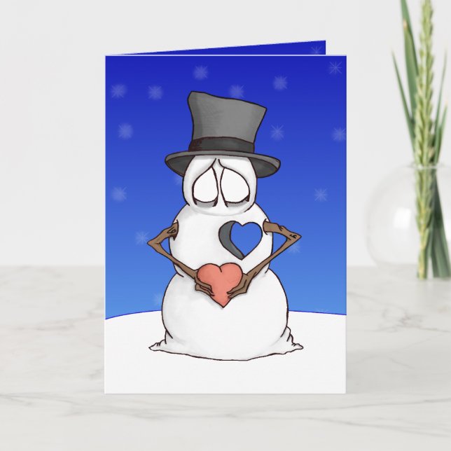 Heart You ~ Merry Christmas Holiday Card (Front)