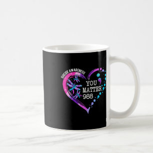 Heart You Problem 988 Suicide Prevention Awareness Coffee Mug
