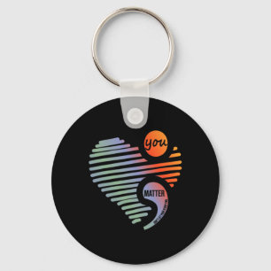 Heart You Problem Don't Let Story End Suicide Prev Key Ring