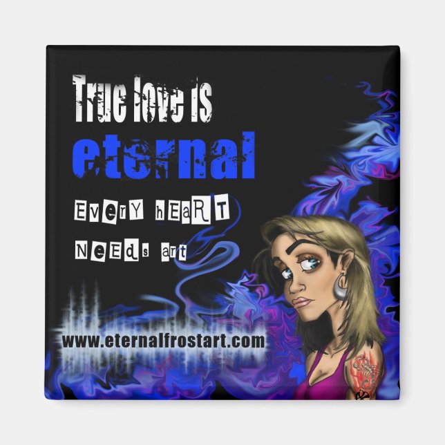 HeartArt Magnet (Front)