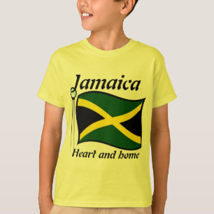Heartband home jamaica kids t-shirts