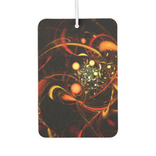Heartbeat Abstract Art Car Air Freshener