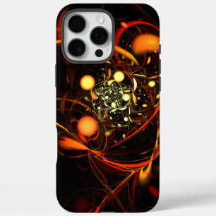 Heartbeat Abstract Art iPhone 16 Pro Max Case