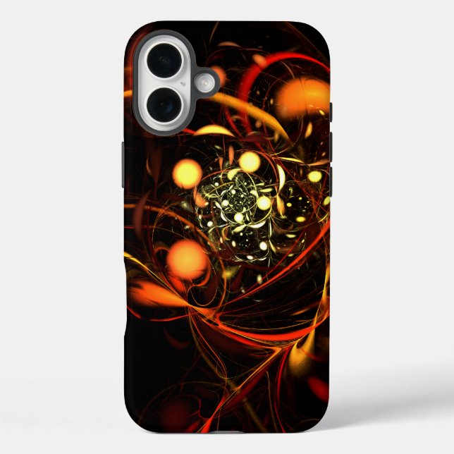 Heartbeat Abstract Art Case-Mate iPhone Case (Back)