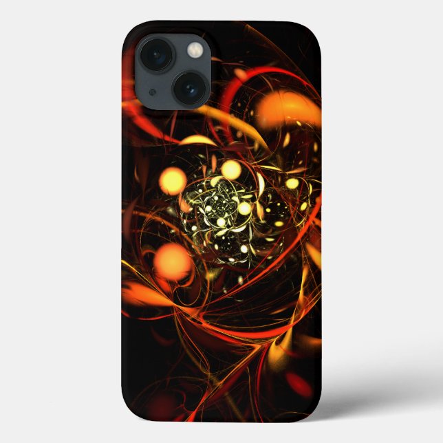 Heartbeat Abstract Art Case-Mate iPhone Case (Back)