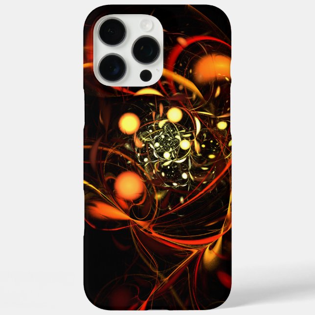 Heartbeat Abstract Art Case-Mate iPhone Case (Back)