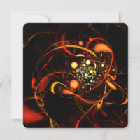 Heartbeat Abstract Art