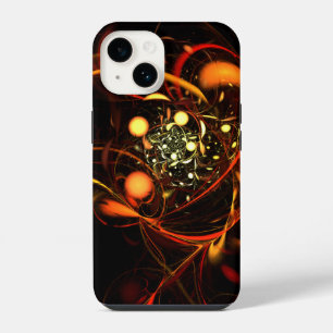 Heartbeat Abstract Art iPhone 14 Case
