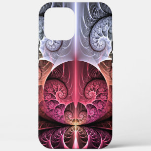 Heartbeat, Abstract Surreal Fantasy Fractal Art iPhone 12 Pro Max Case