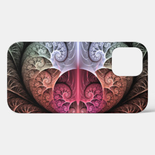 Heartbeat, Abstract Surreal Fantasy Fractal Art iPhone 12 Pro Case