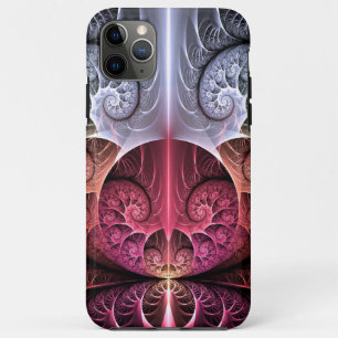 Heartbeat, Abstract Surreal Fantasy Fractal Art iPhone 11 Pro Max Case
