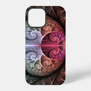 Heartbeat, Abstract Surreal Fantasy Fractal Art iPhone 12 Pro Case