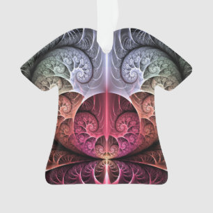Heartbeat, Abstract Surreal Fantasy Fractal Art Ornament
