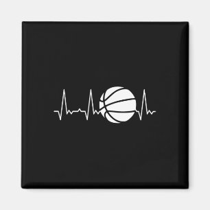Heartbeat Basketball 1 Magnet