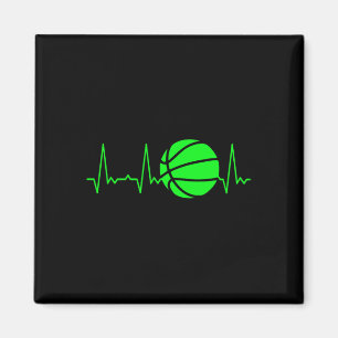 Heartbeat Basketball 5 Magnet