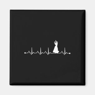 Heartbeat Belly Dancing Ekg Lover Magnet