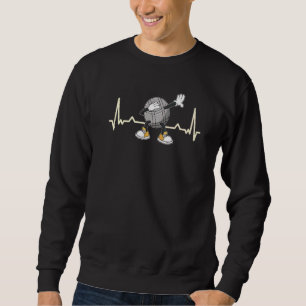 Heartbeat Boule Balls for Boulers and Petanque Pla Sweatshirt