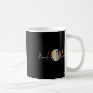 Heartbeat Bowling Byll  Coffee Mug