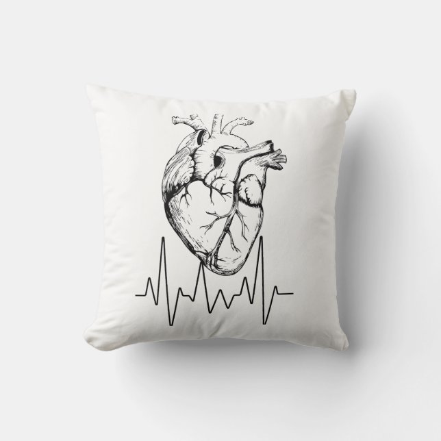 Heartbeat Cushion (Front)