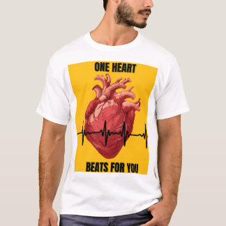 Heartbeat Design T-Shirt