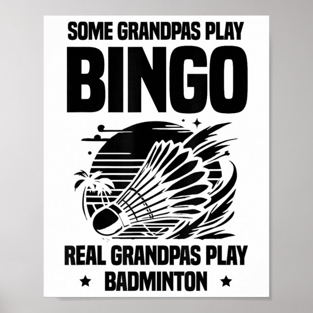 Heartbeat Ecg Shuttle Badminton Player Shuttle  Poster (Front)