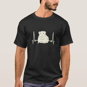 Heartbeat Guinea Pig   T-Shirt