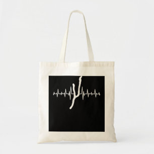 Heartbeat Keuka Lake - Finger Lakes Gifts - Lake L Tote Bag