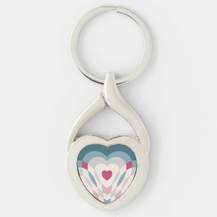 Heartbeat Key Ring