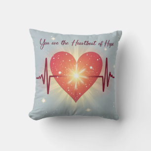 Heartbeat of Hope 2 Cushion