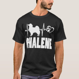 Heartbeat – Papillon - Dog Best Friend T-Shirt
