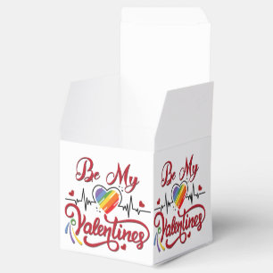 Heartbeat pride Heart, My valentine Favour Box