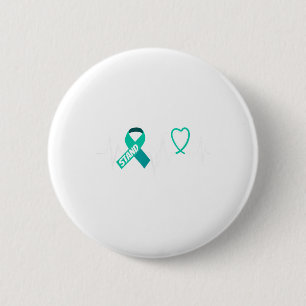Heartbeat Ribbon Mental Health Shirt Mental Health 6 Cm Round Badge