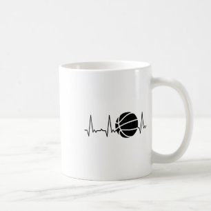 Heartbeat Sketll Coffee Mug