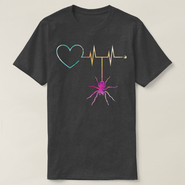 Heartbeat Spider T-Shirt (Design Front)