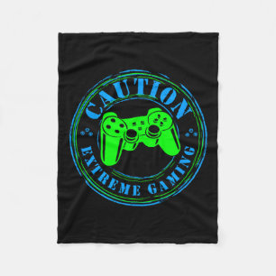 Heartbeat Video Game On Lover Extreme Gaming 1 Fleece Blanket