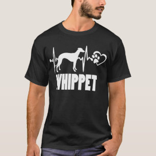 Heartbeat - Whippet - Dog Best Friend T-Shirt