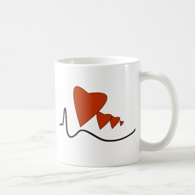 Heartbeats Mug (Right)