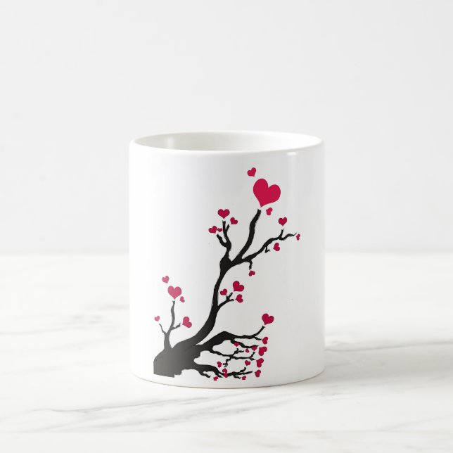 heartblossomsingle coffee mug (Center)