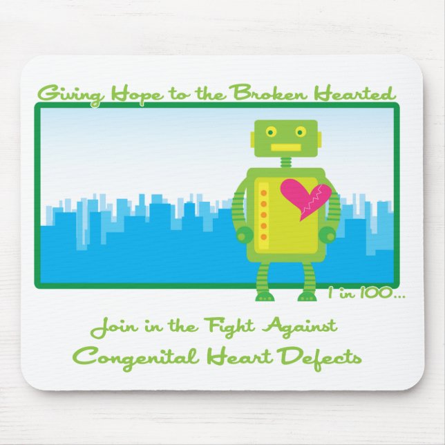 HeartBot MousePad (Front)