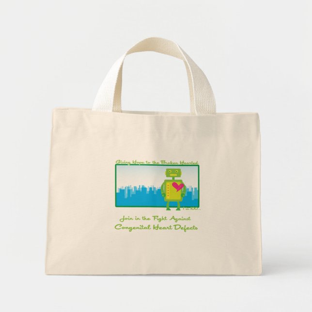 HeartBot Tote (Front)
