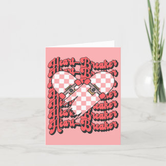 Heartbreaker skateboard, valentine's Day Thank You Card