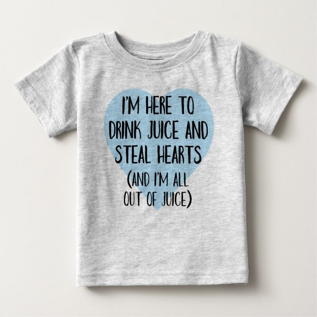 Heartbreaker Tee - Funny Baby Toddler Shirt (Front)