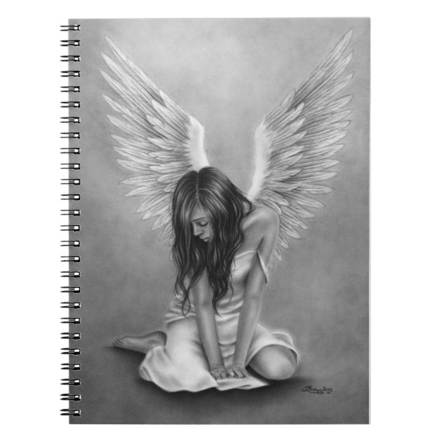 Heartbroken Angel Notebook (Front)